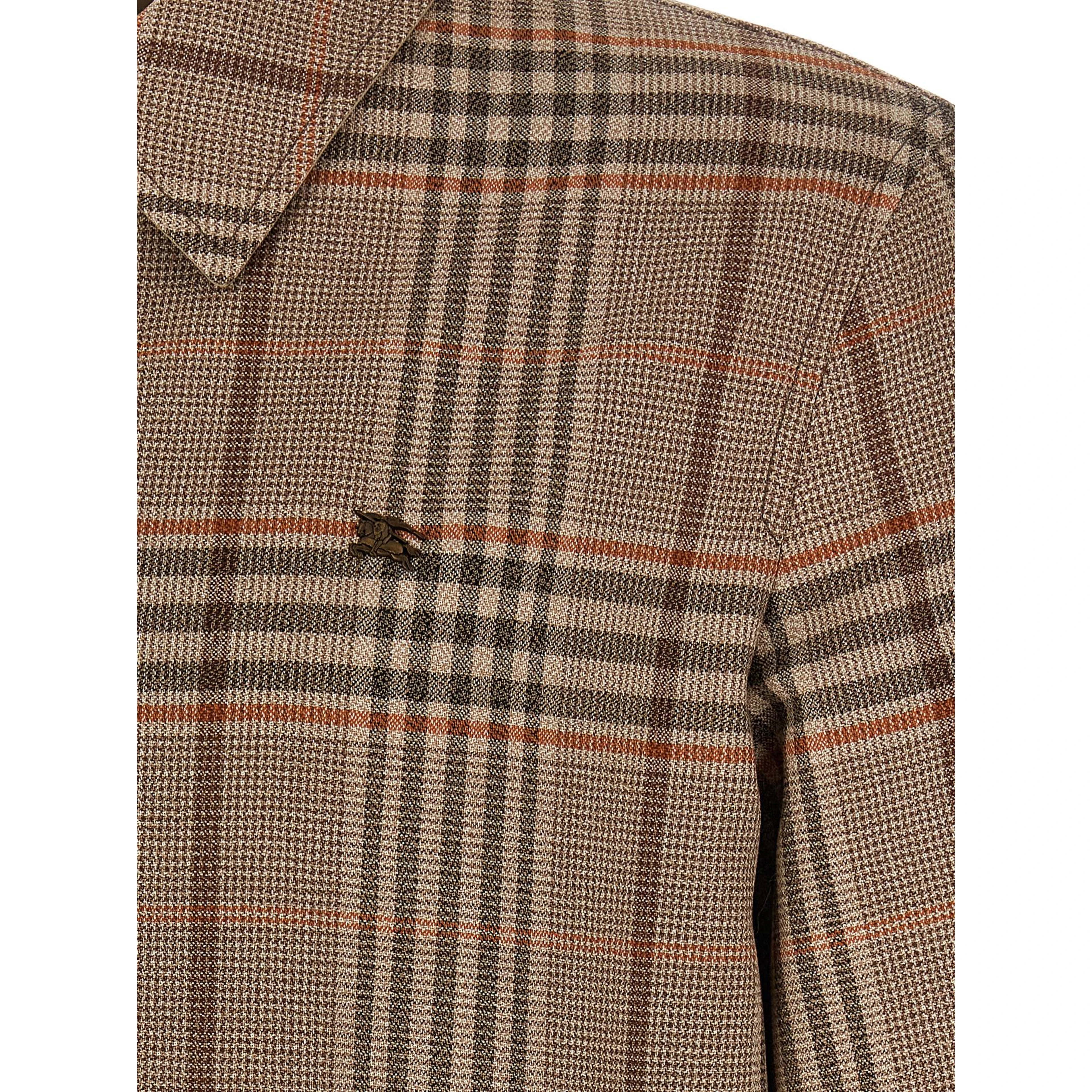 Beige Wool Full-Length Jacket