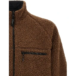Multicolor Polyester Full-Length Jacket