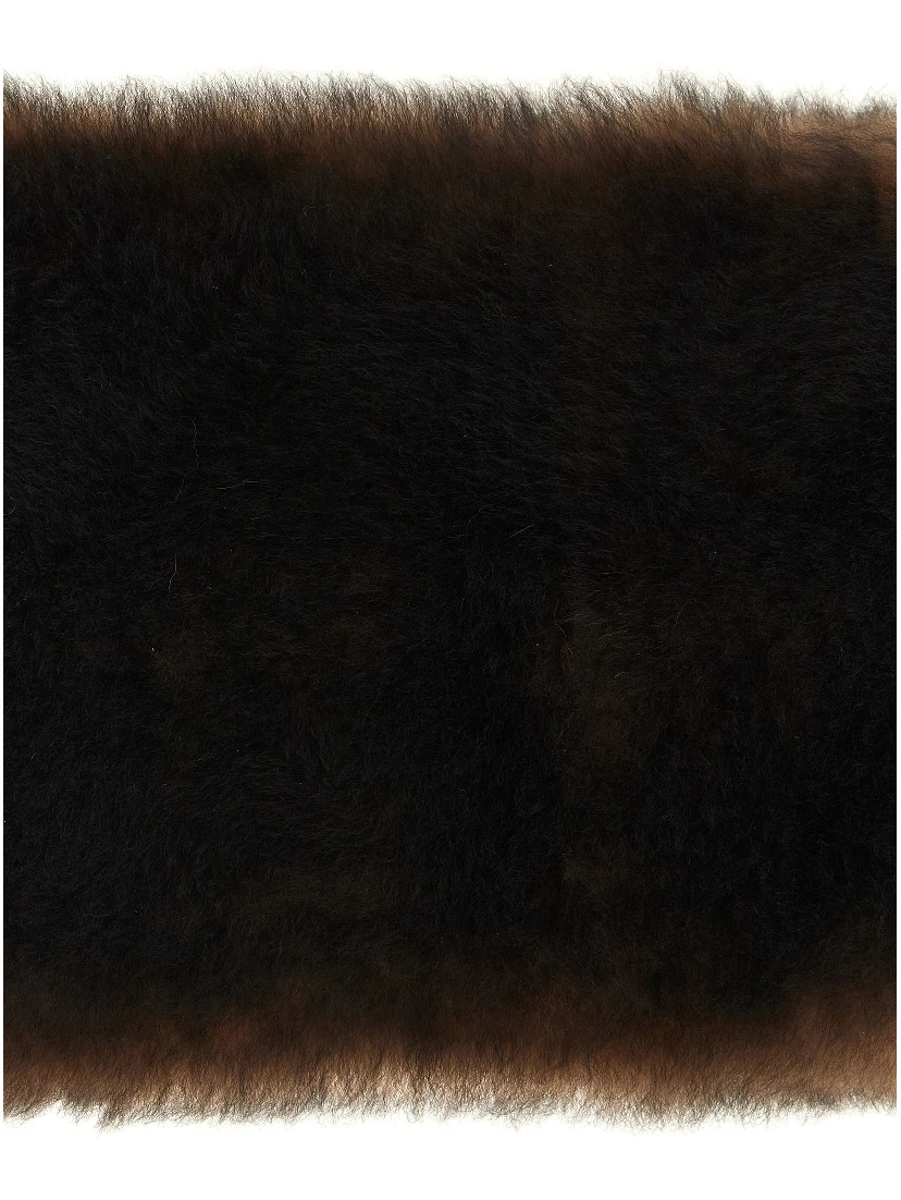 Brown Lamb Leather Other Accessories