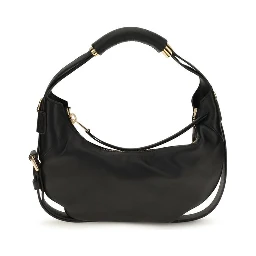 Black Calf Leather Bos Taurus Shoulder Bag