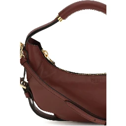 Bordeaux Calf Leather Bos Taurus Shoulder Bag