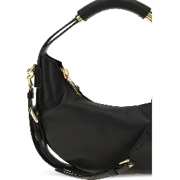 Black Calf Leather Bos Taurus Shoulder Bag