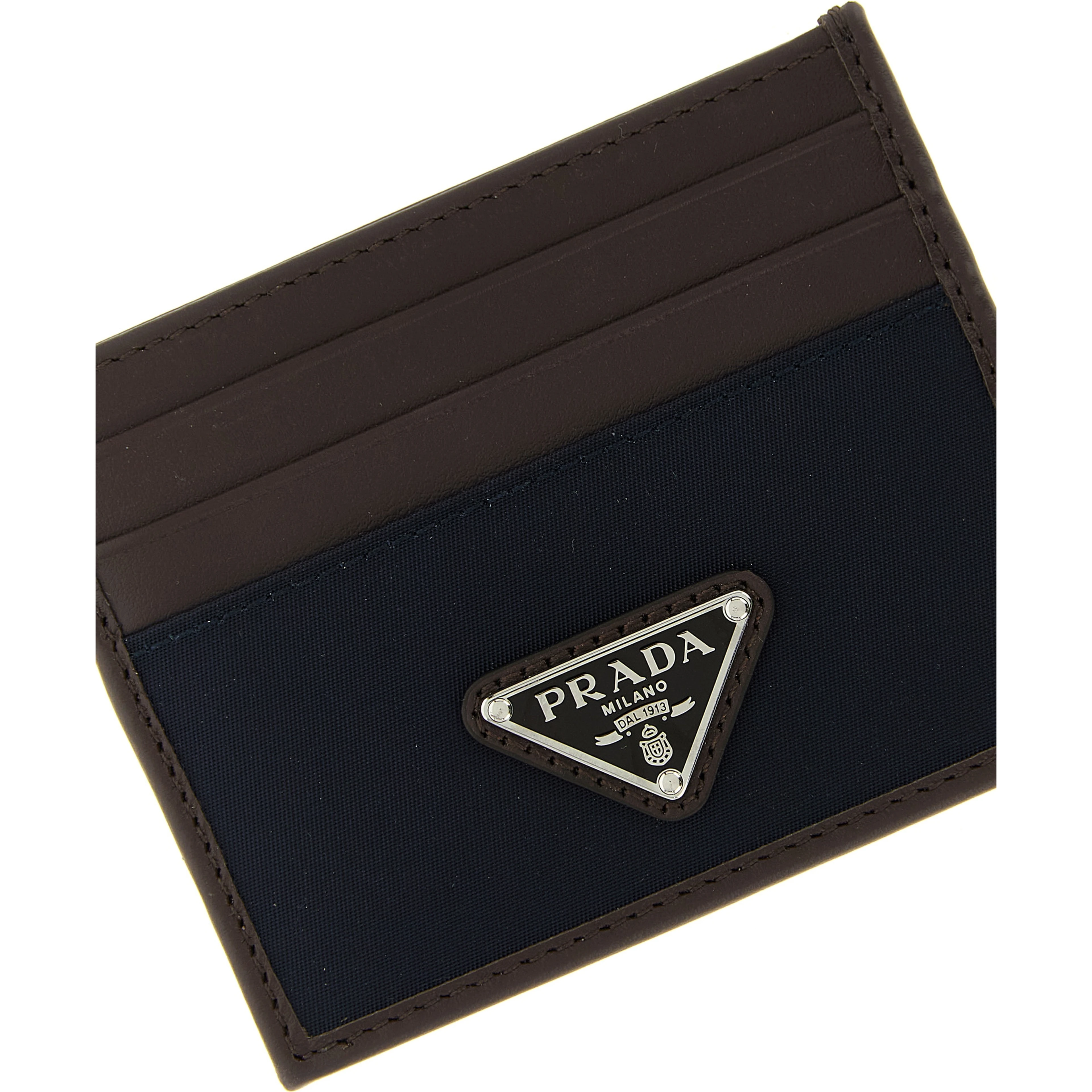 Blue Recycled Polyamide Cardholder