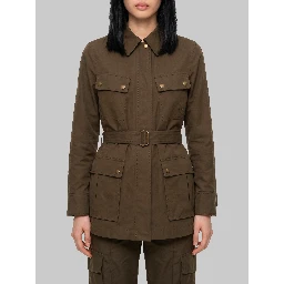 Safari jacket in gabardine