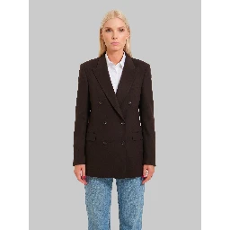 Jasmine double-breasted cashmere jacket