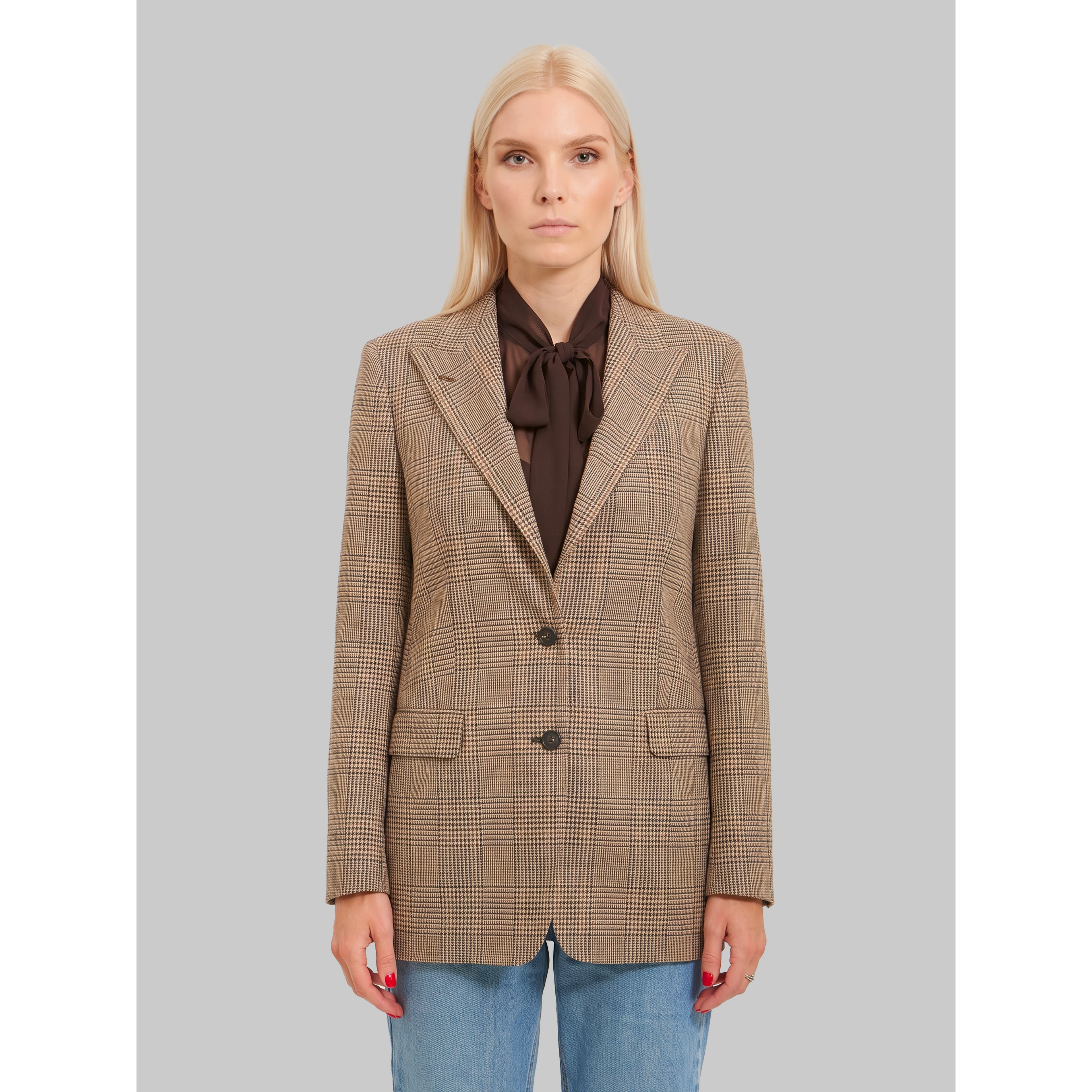 Bertha single-breasted jacket