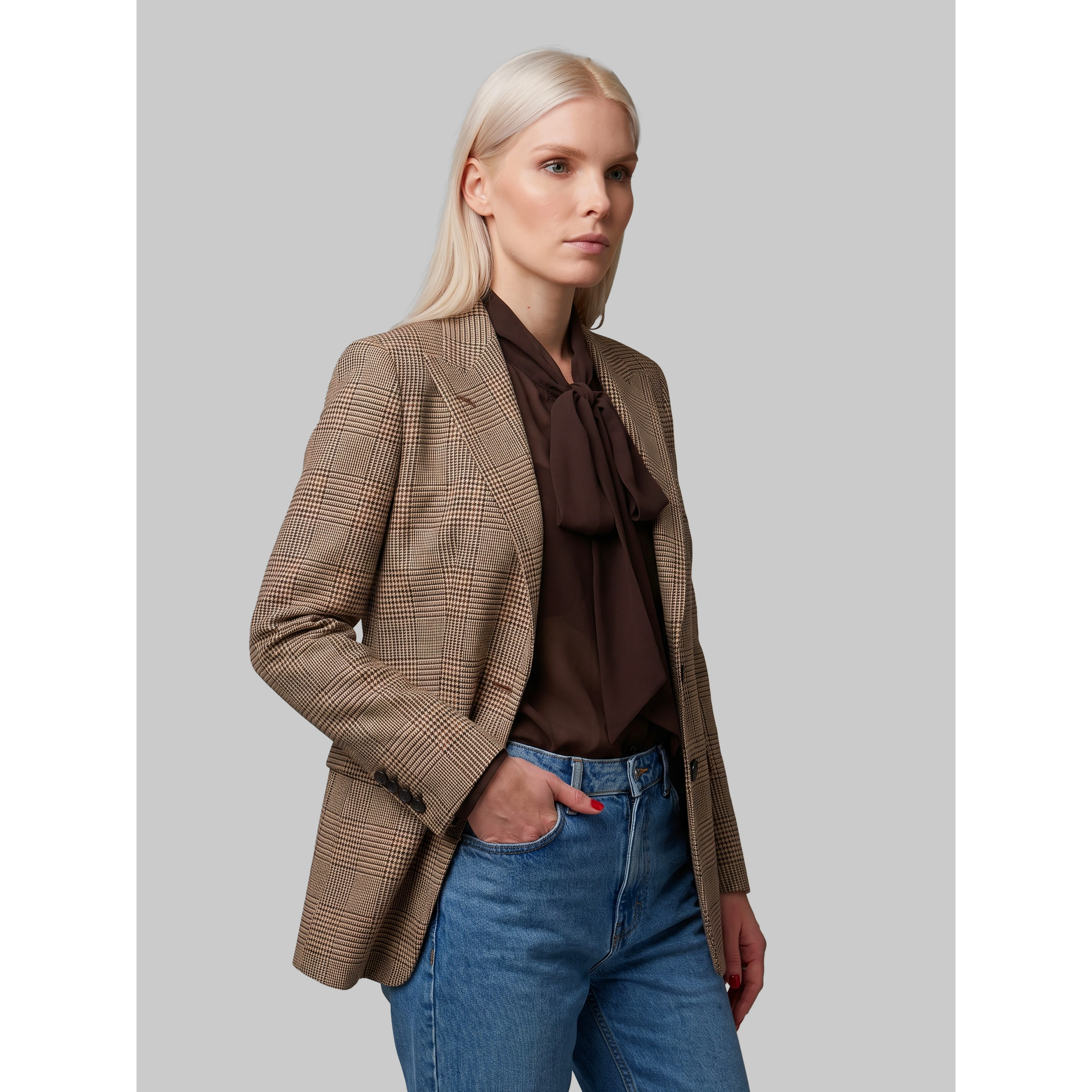Bertha single-breasted jacket