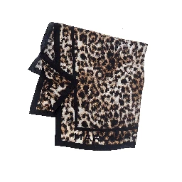 The Leopard Silk Scarf