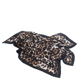 The Leopard Silk Scarf