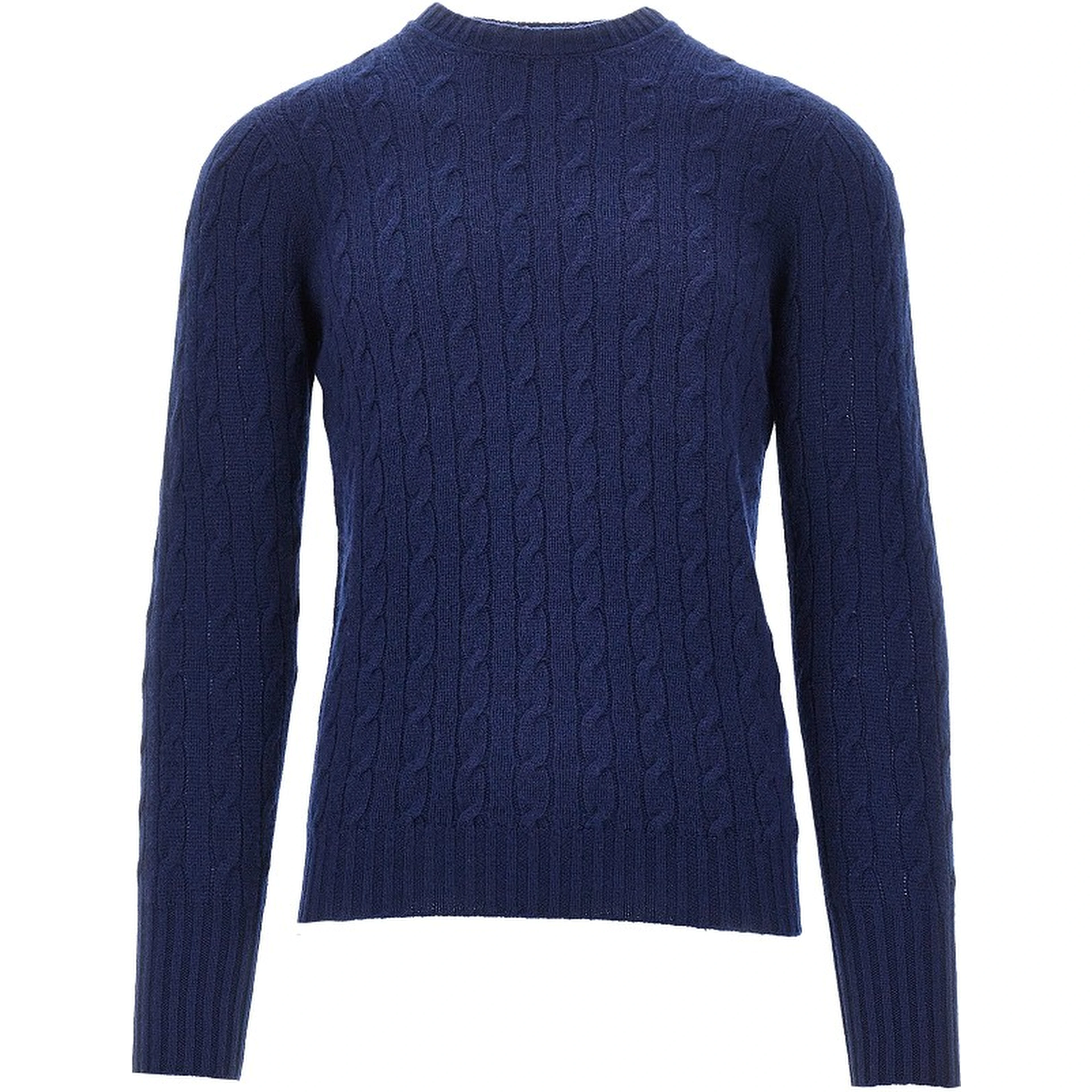 Cashmere cable knit sweater