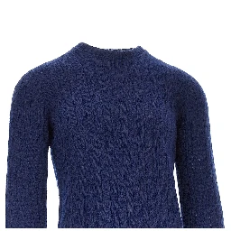 Cashmere cable knit sweater