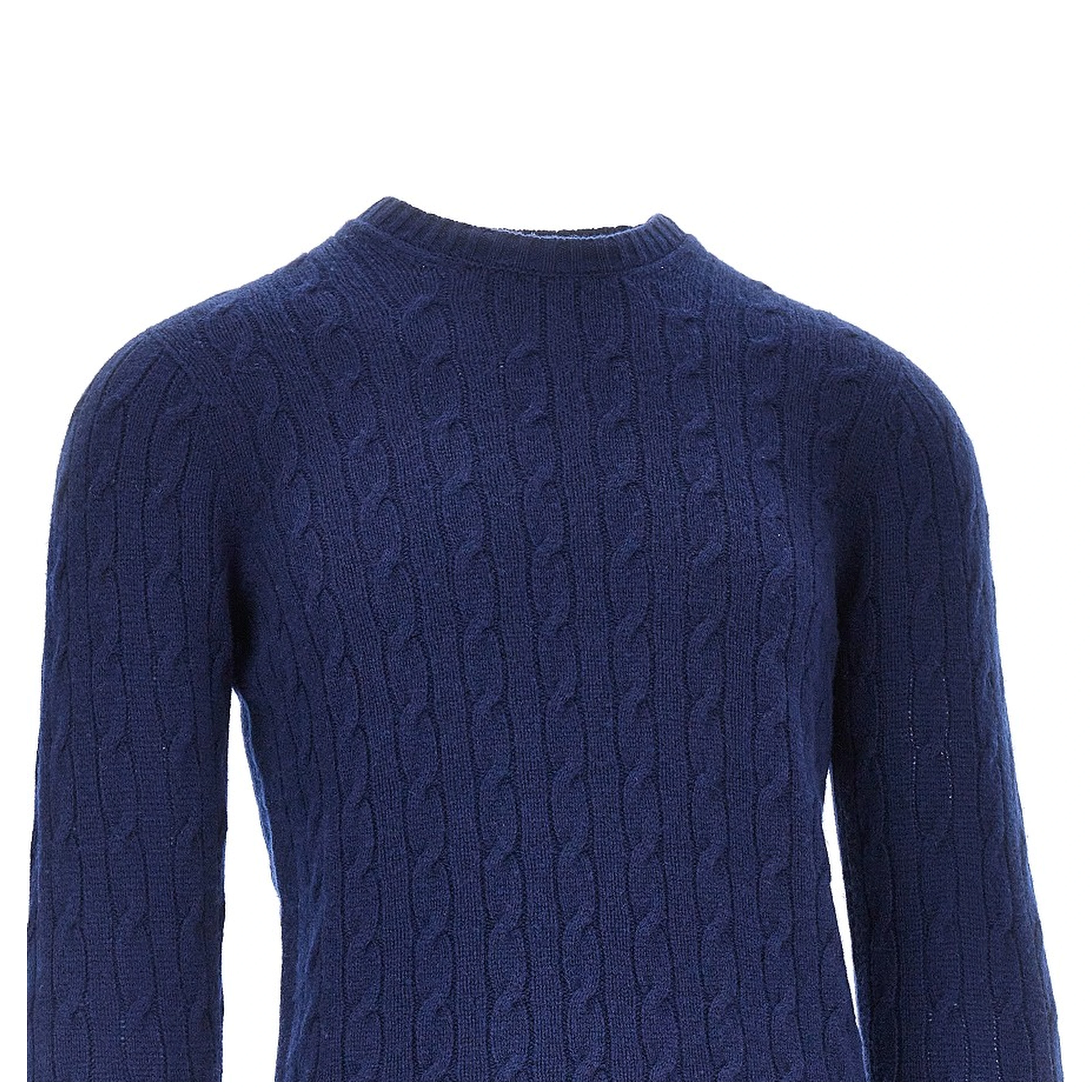 Cashmere cable knit sweater