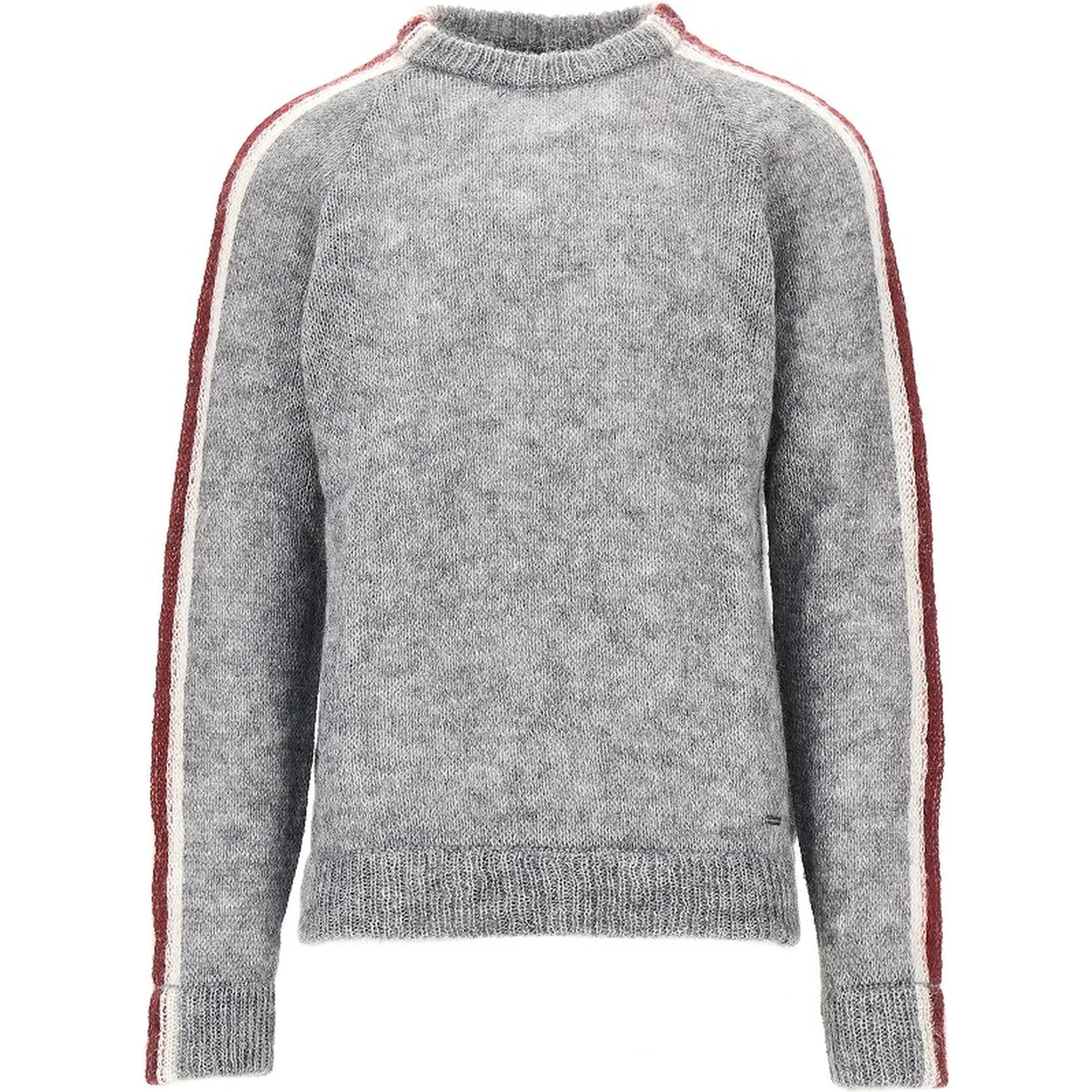 Mohair-blend crewneck sweater