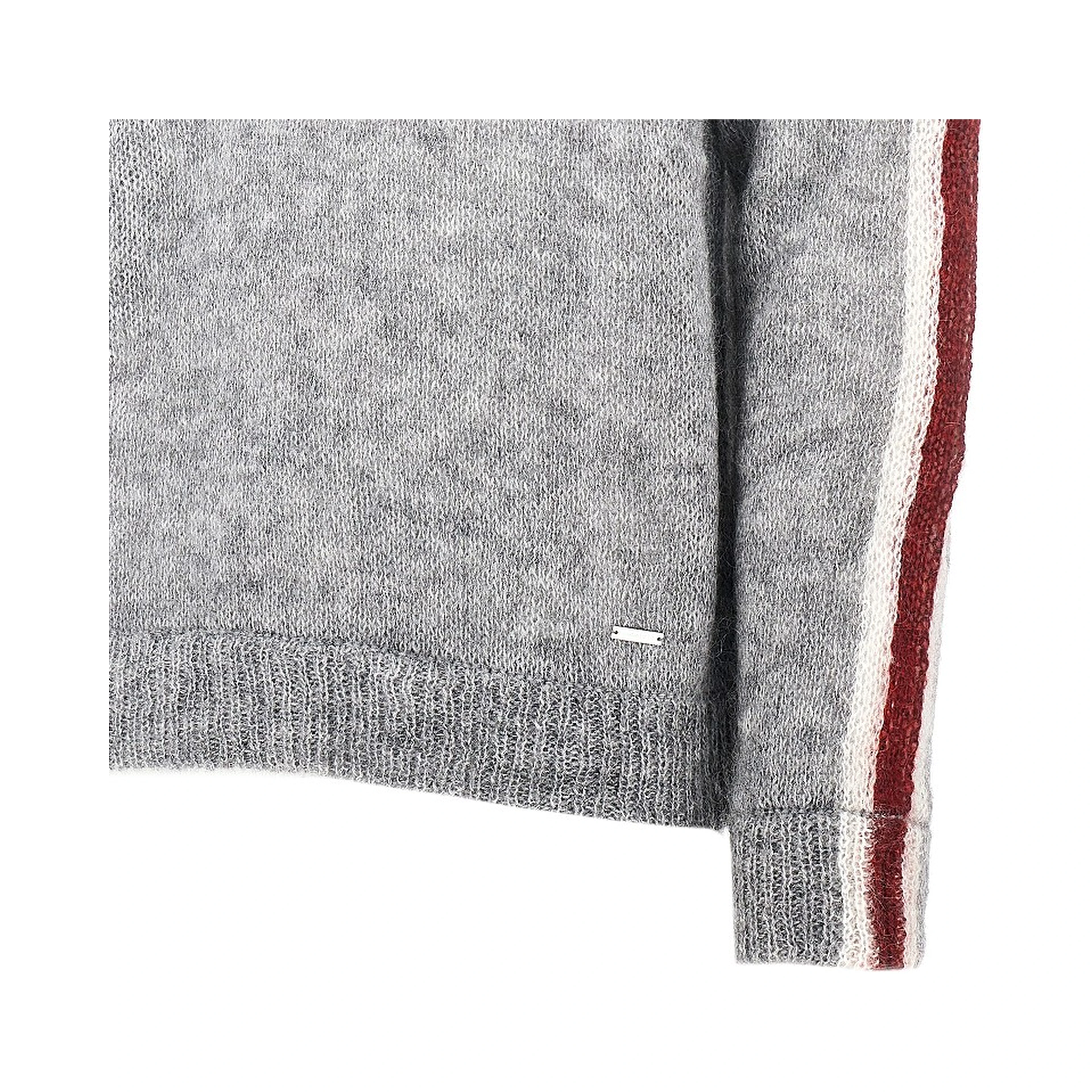 Mohair-blend crewneck sweater