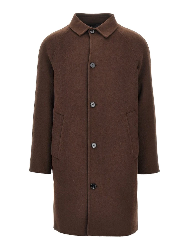 'Marcello' double single-breasted coat