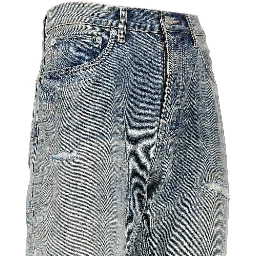 'P011' straight leg jeans