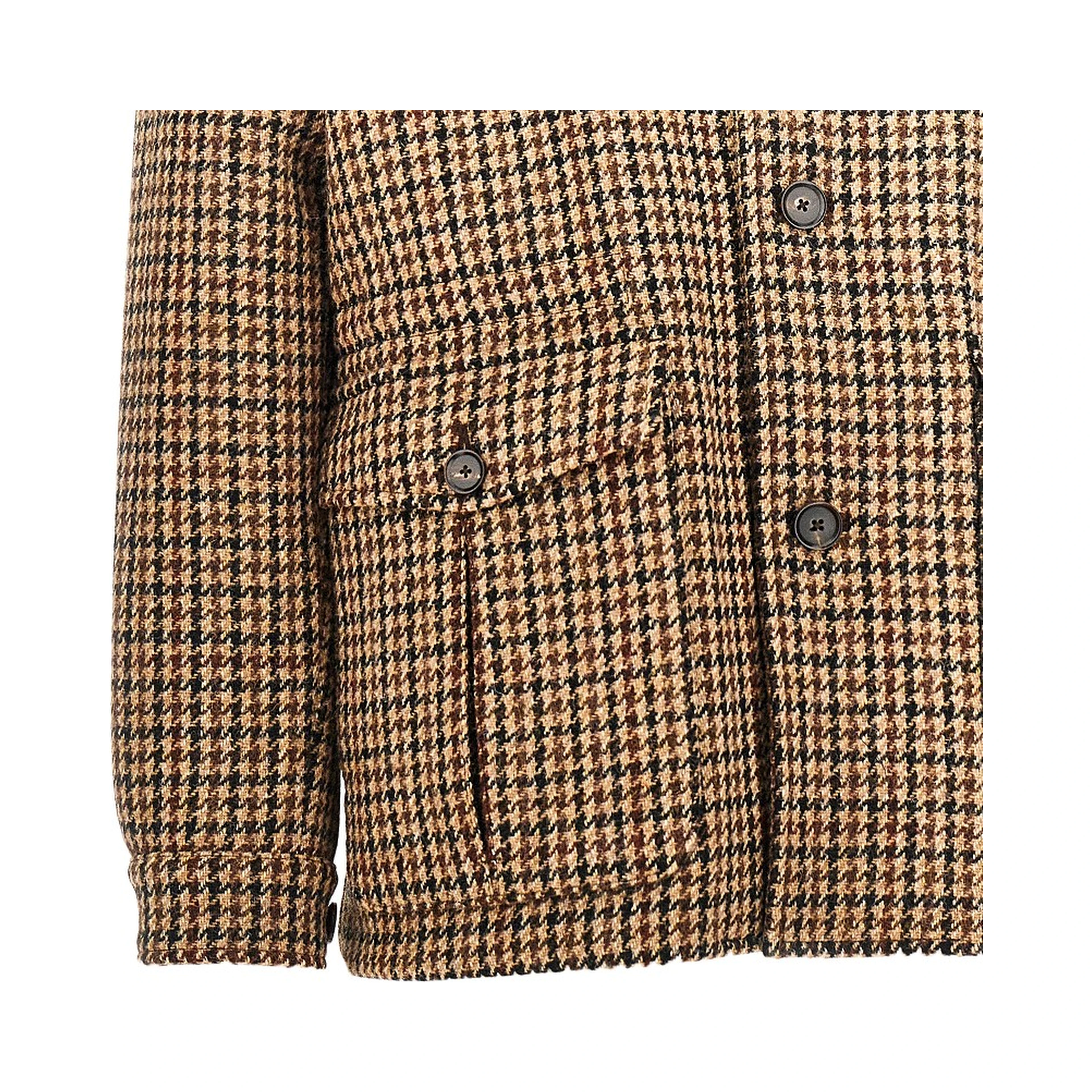 'Dalila' padded Harris Tweed jacket