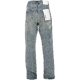 'P011' straight leg jeans