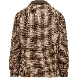 'Dalila' padded Harris Tweed jacket