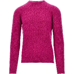 Cashmere cable knit sweater