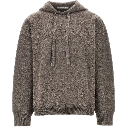 'Cope' knitted hoodie