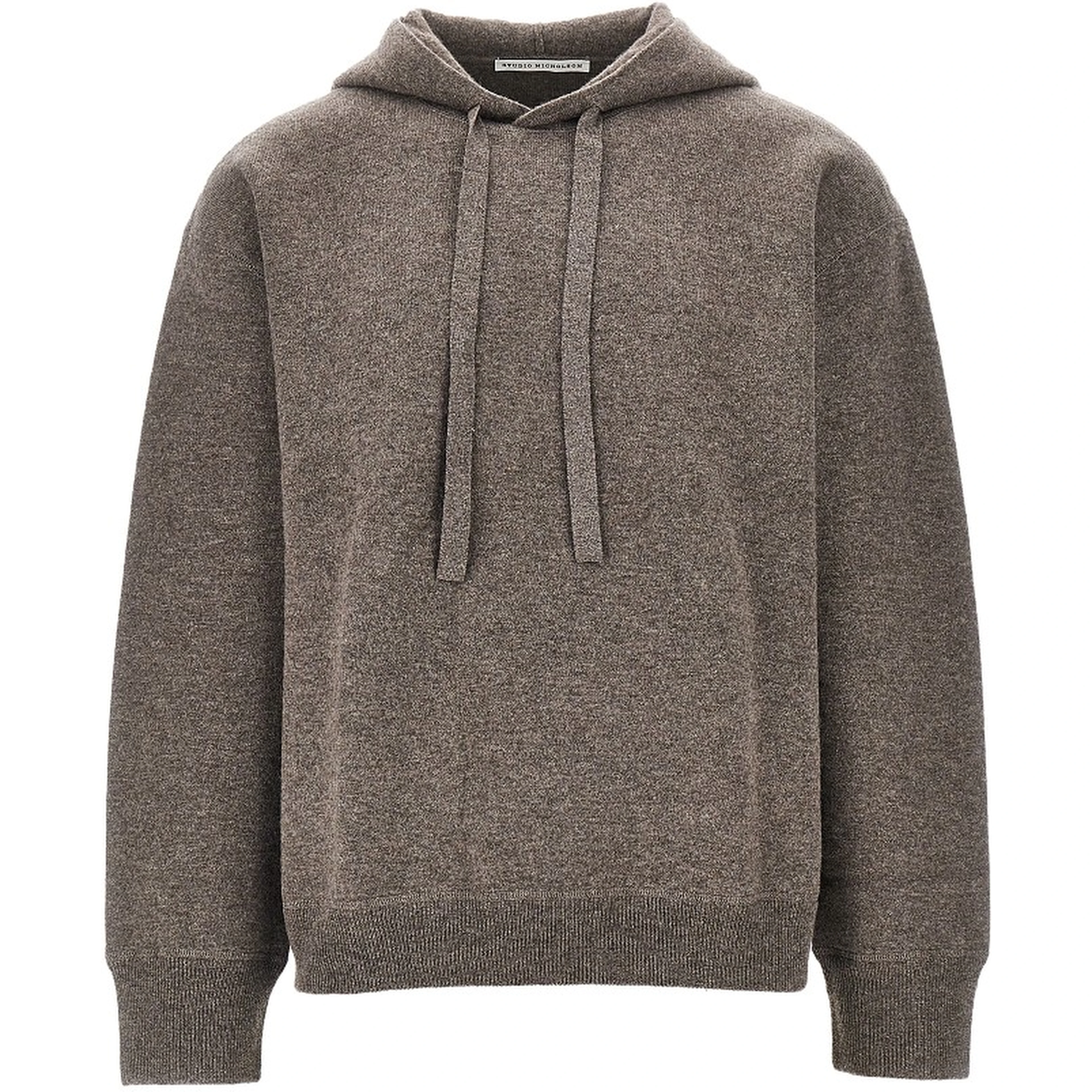 'Cope' knitted hoodie