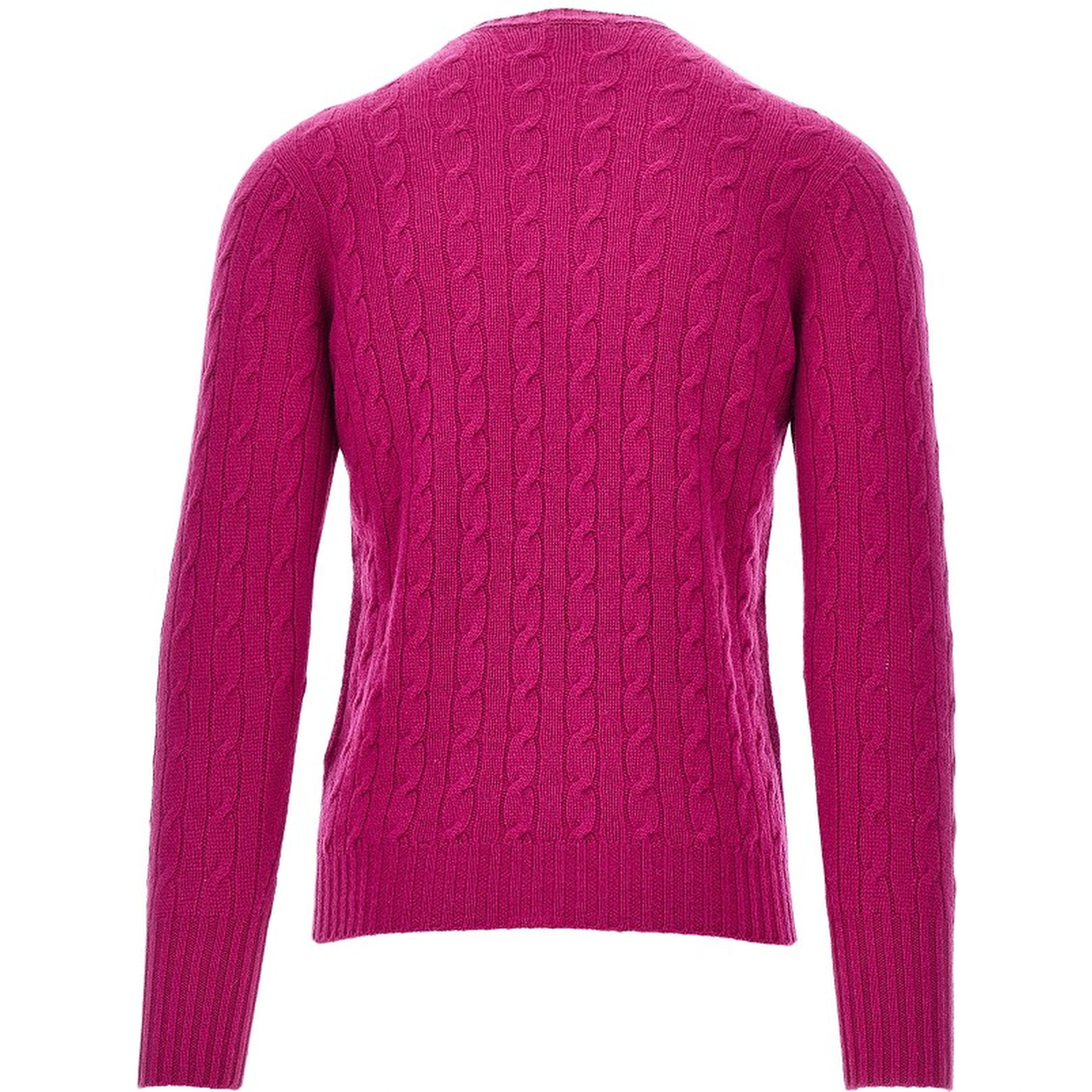 Cashmere cable knit sweater