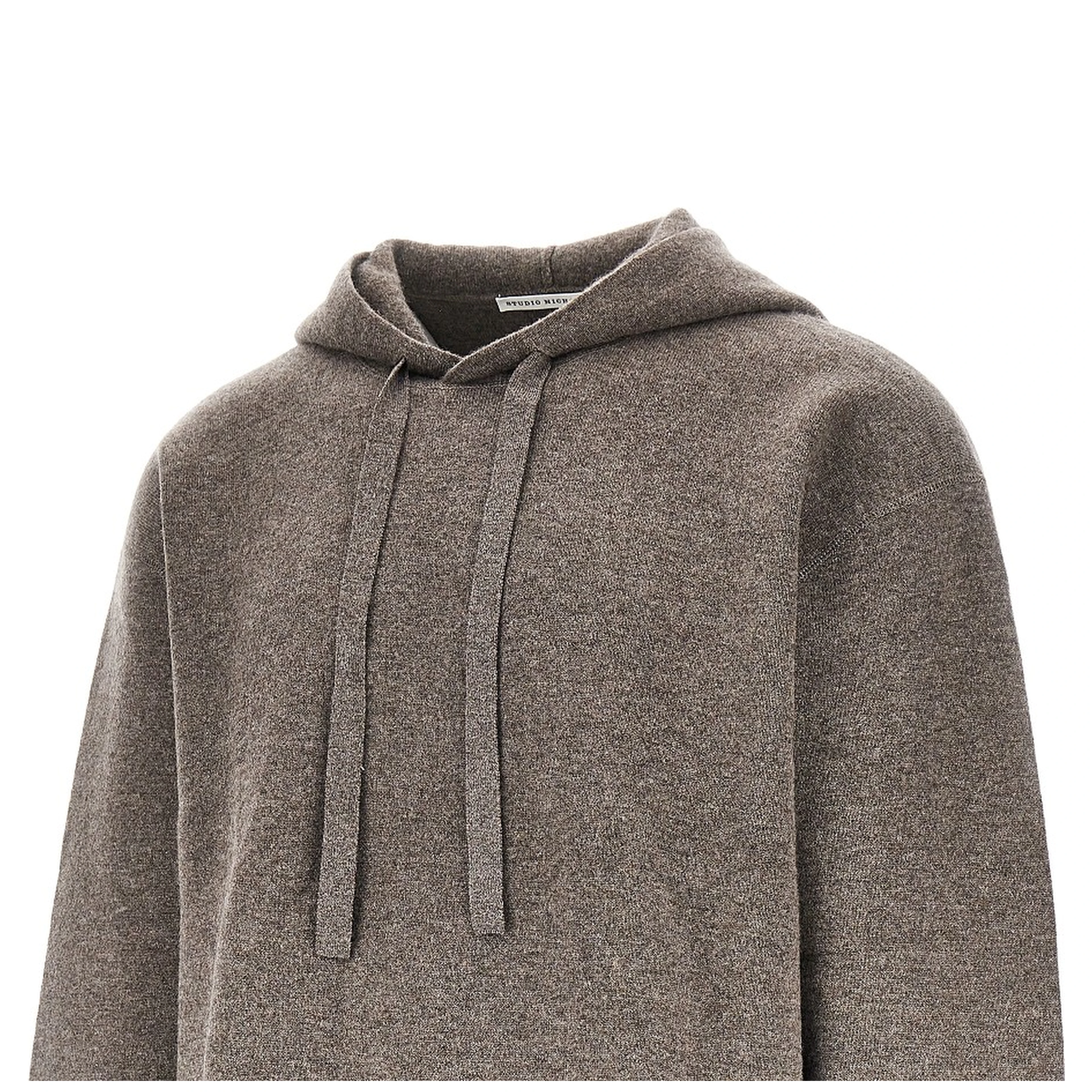 'Cope' knitted hoodie