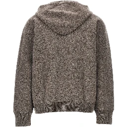 'Cope' knitted hoodie