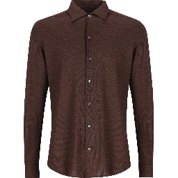 Loro Piana Shirts Brown