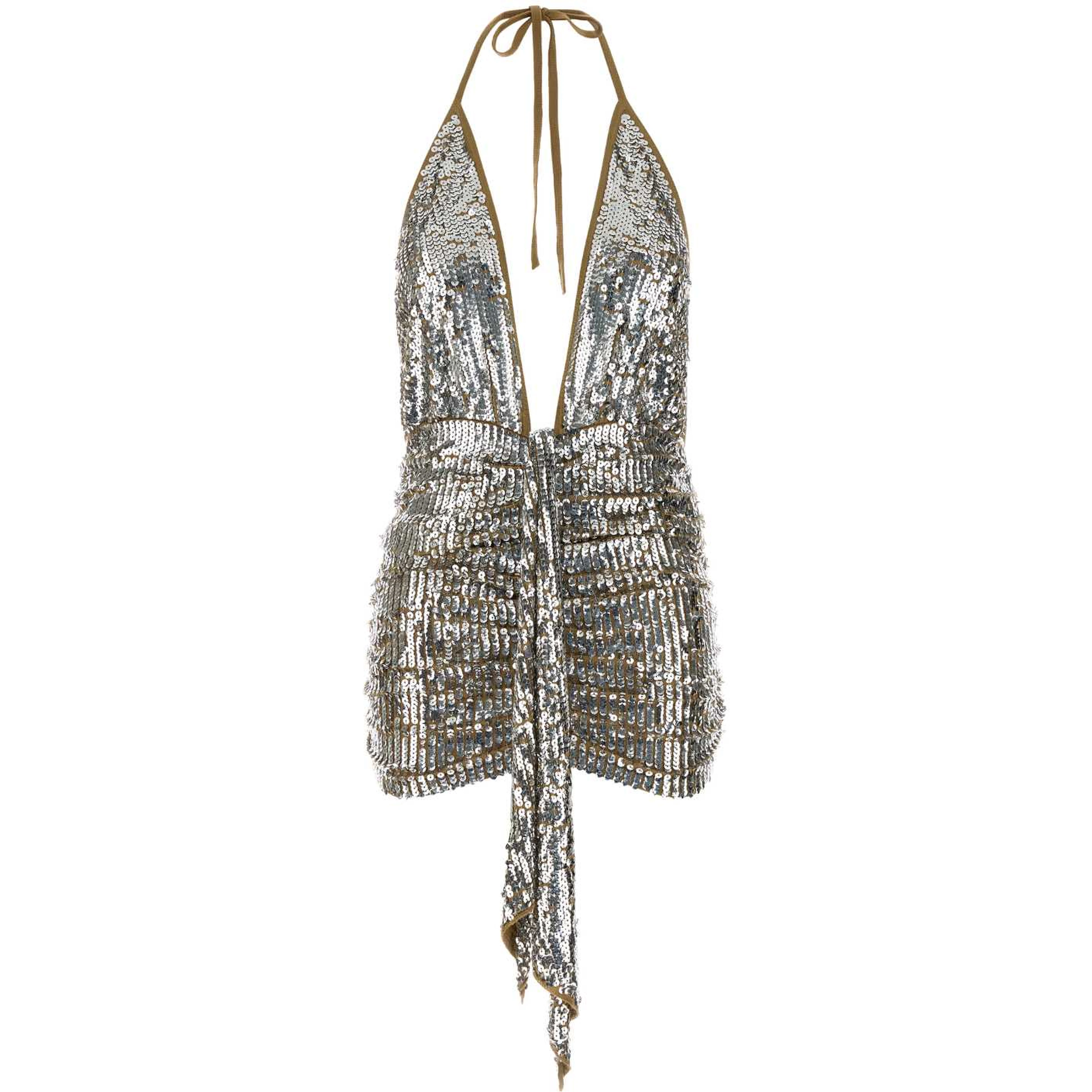 ALL OVER PAILLETTES DRESS