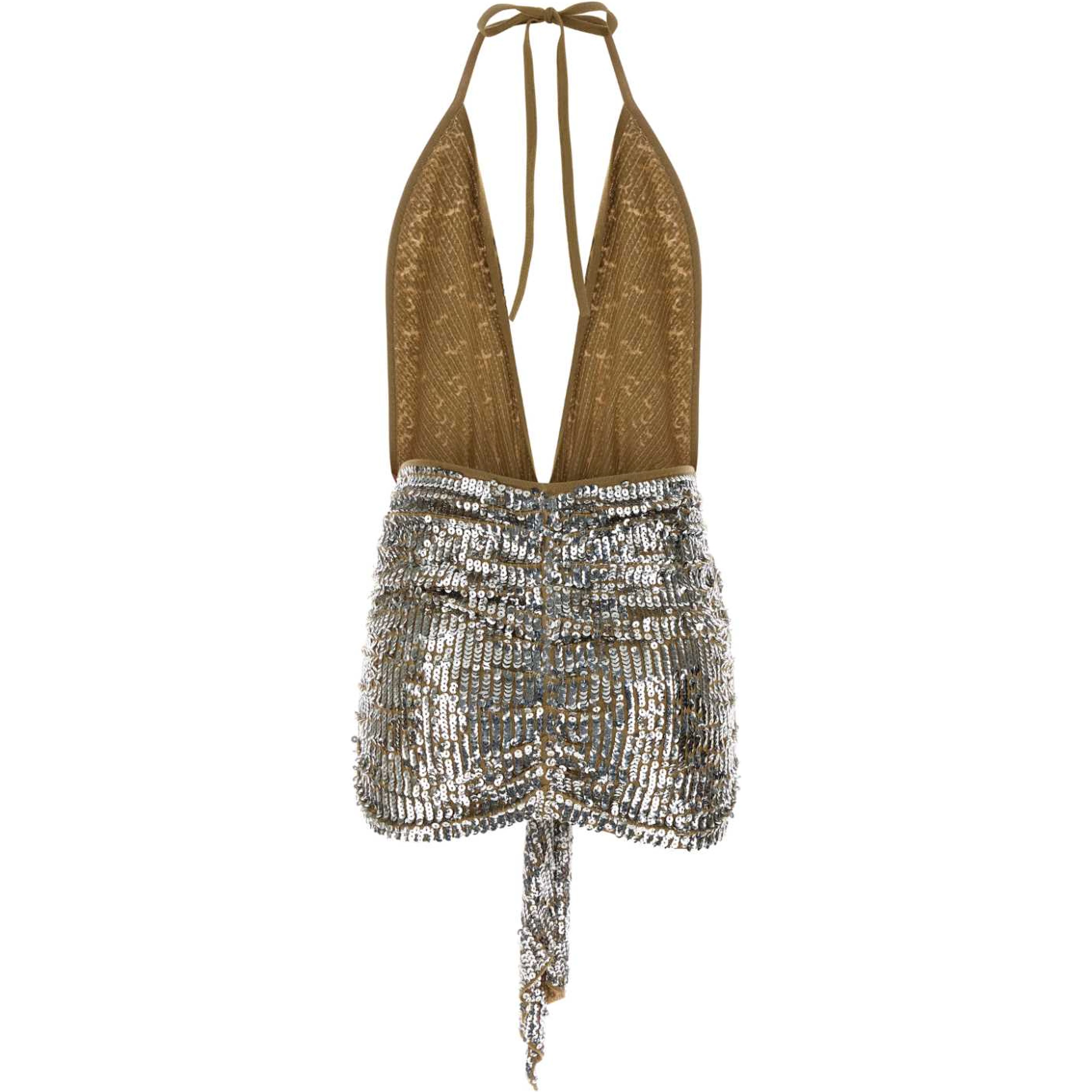 ALL OVER PAILLETTES DRESS