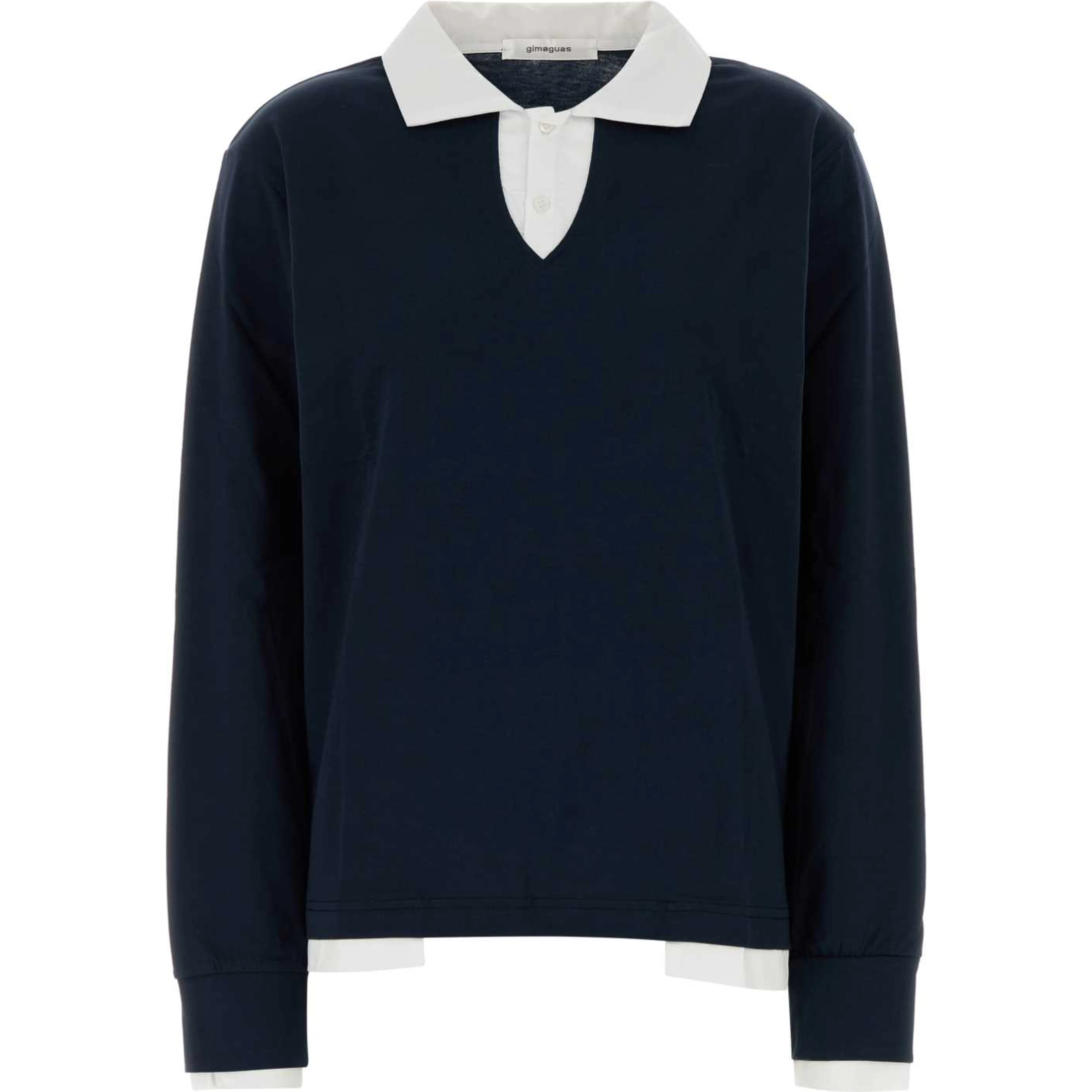 LUIS LS 2 LAYERS POLO NAVY-WHITE