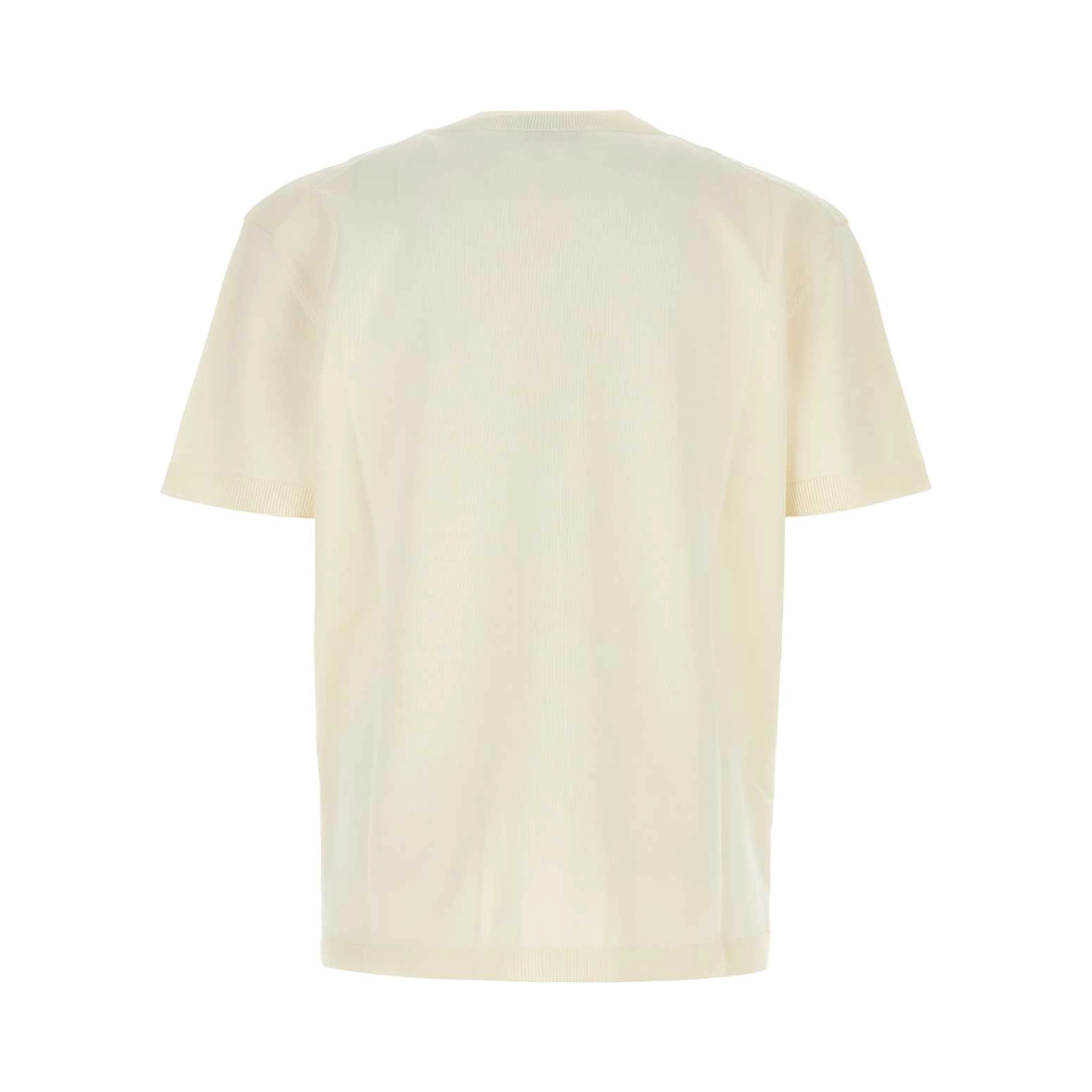 EMBELLISHED KNIT SHORT SLEEVES T-SHIRT