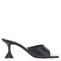 'Lupita' nappa leather slippers
