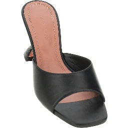 'Lupita' nappa leather slippers