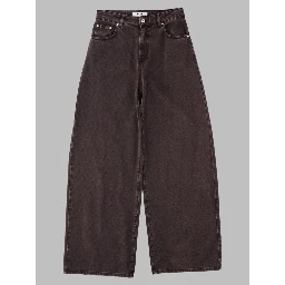 Jeans Wide Leg In Cotone