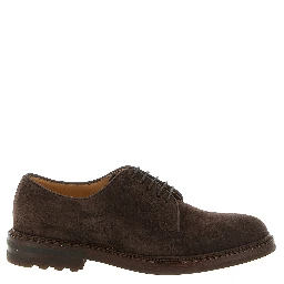 Brown Calfskin Oxfords And Derbies