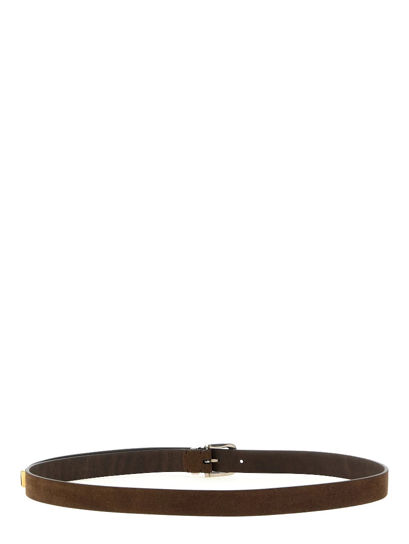 Brown Bull Skin Belt