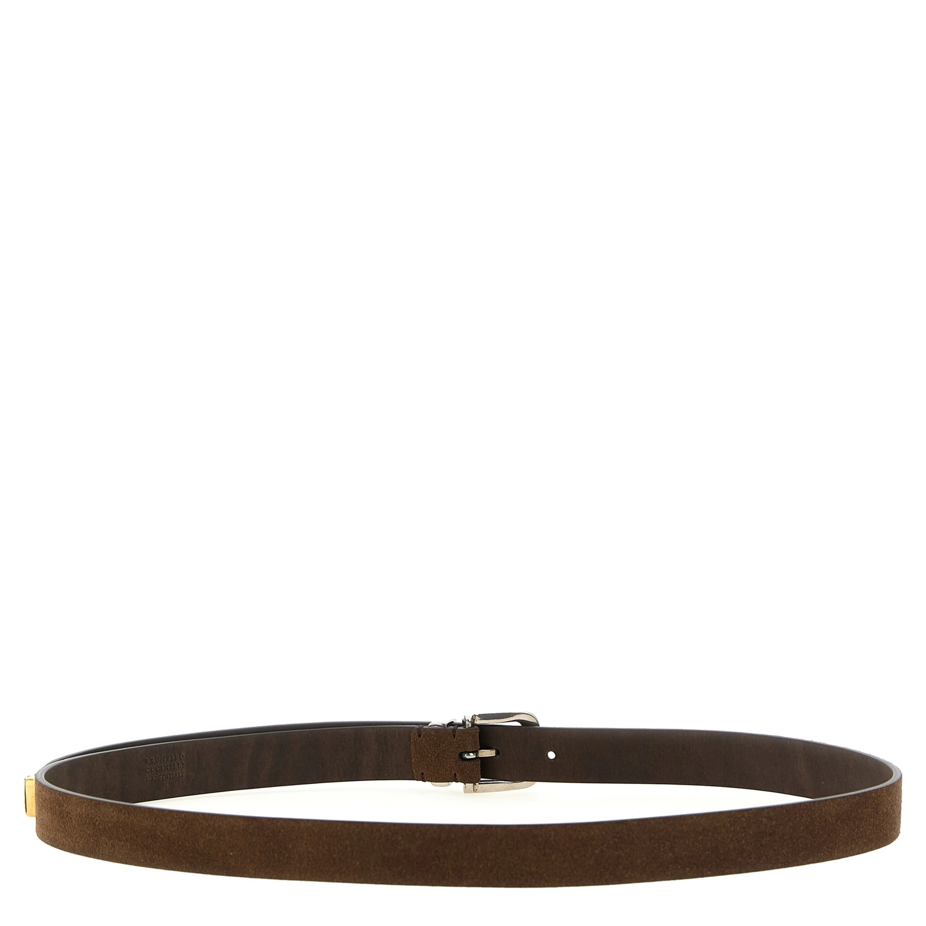 Brown Bull Skin Belt
