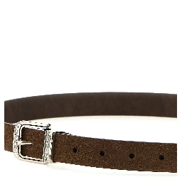 Brown Bull Skin Belt