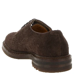 Brown Calfskin Oxfords And Derbies