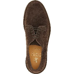 Brown Calfskin Oxfords And Derbies