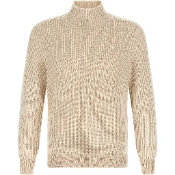 Beige Cashmere Cardigan