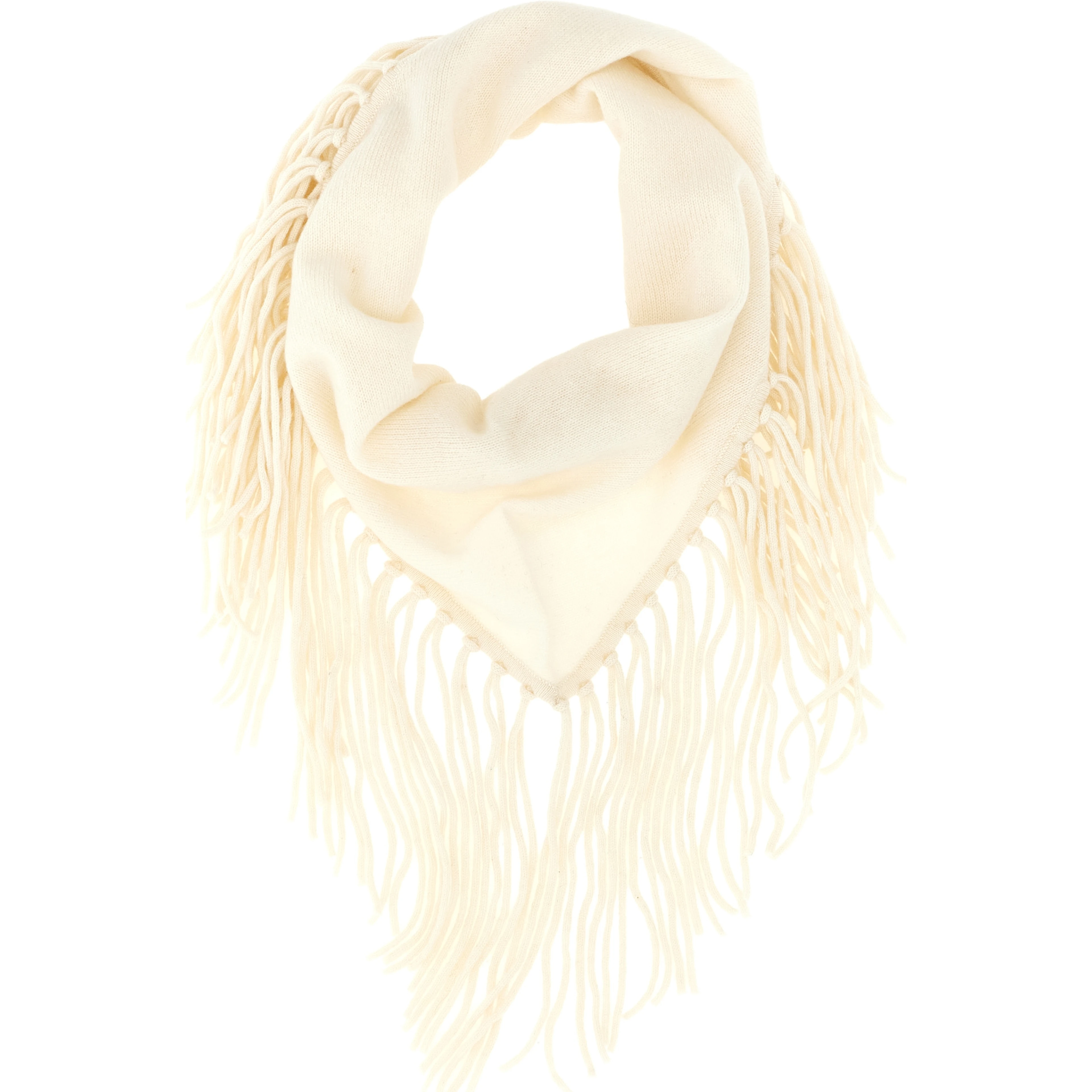 White Cashmere Scarf