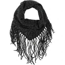 Gray Cashmere Foulard