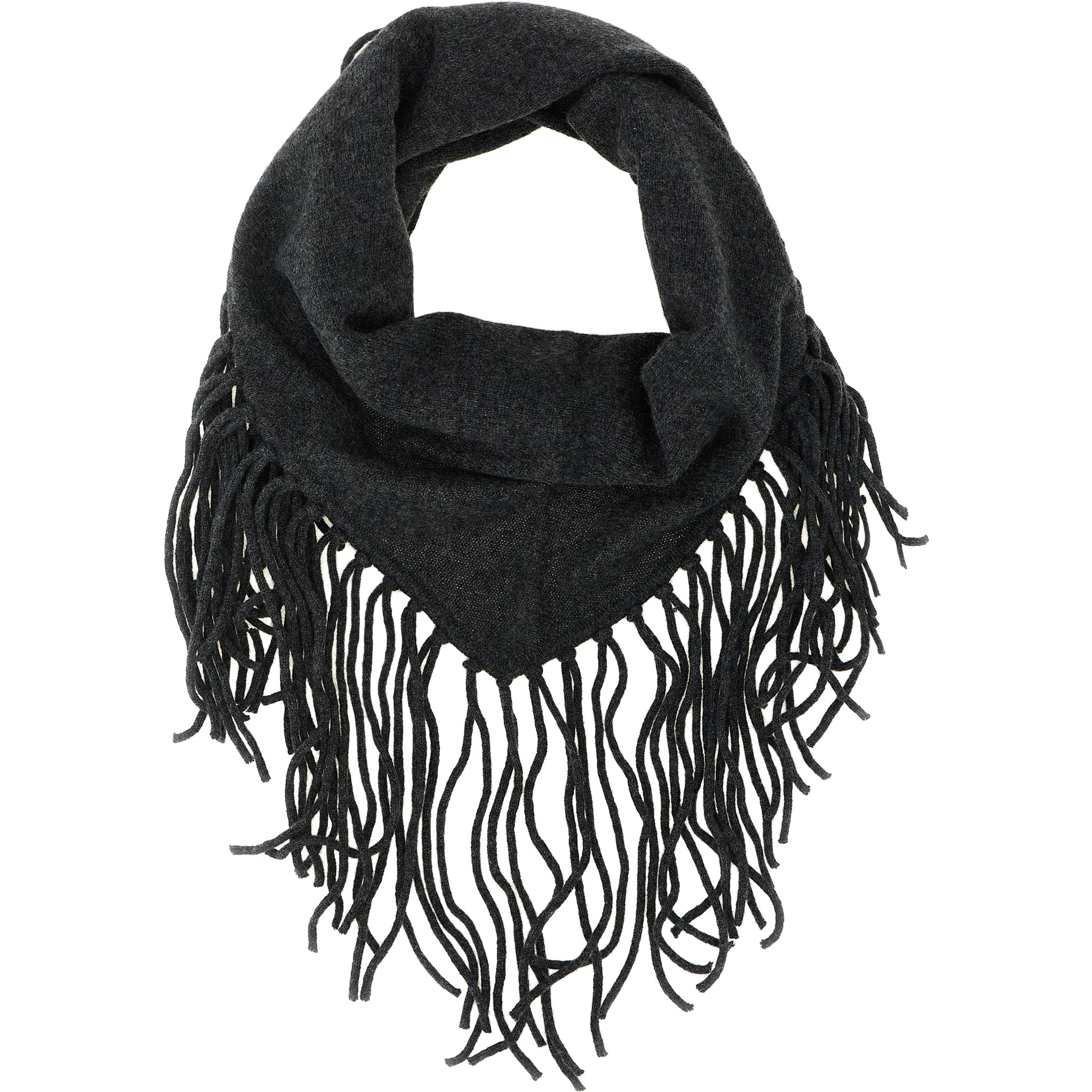 Gray Cashmere Foulard