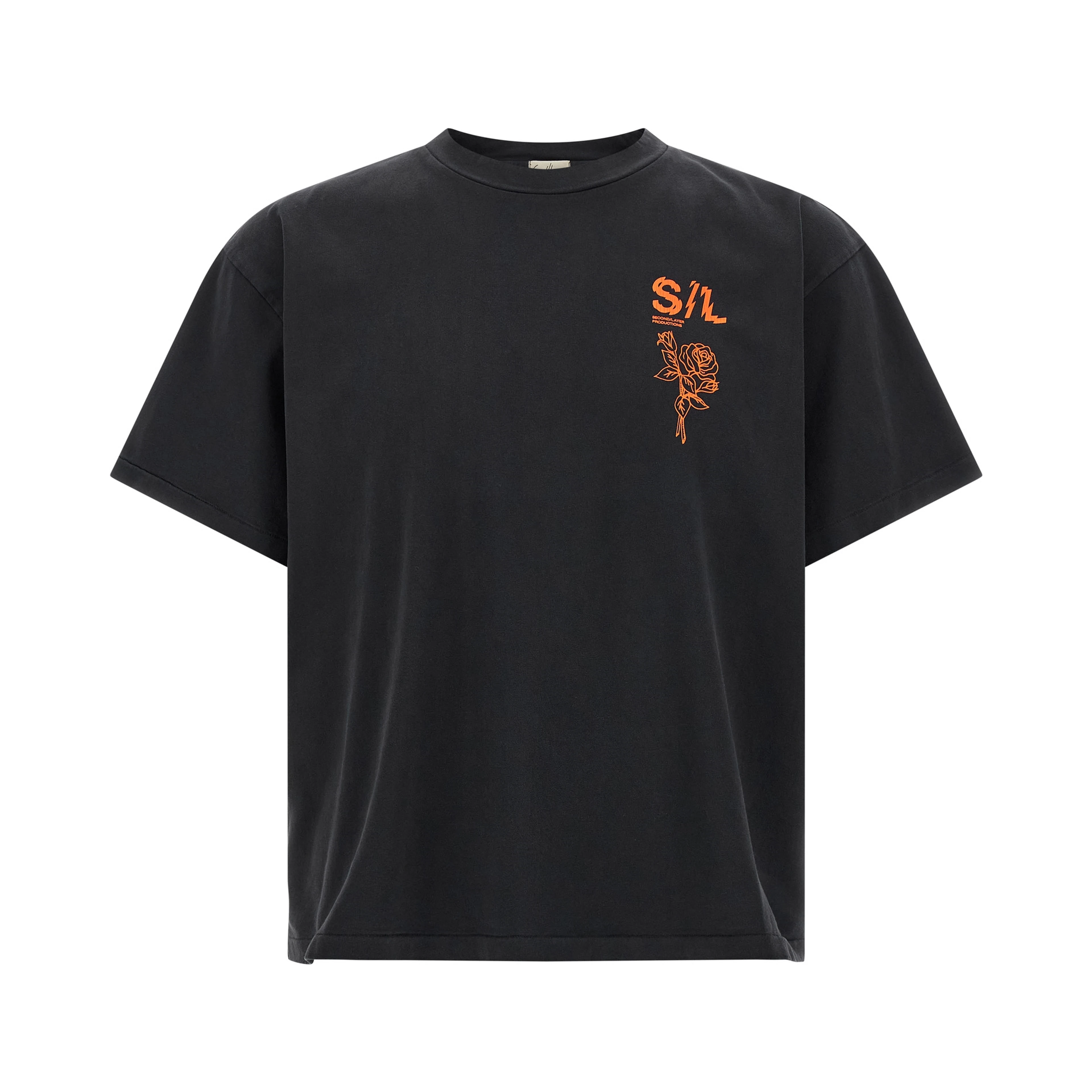 Black Cotton T-Shirt