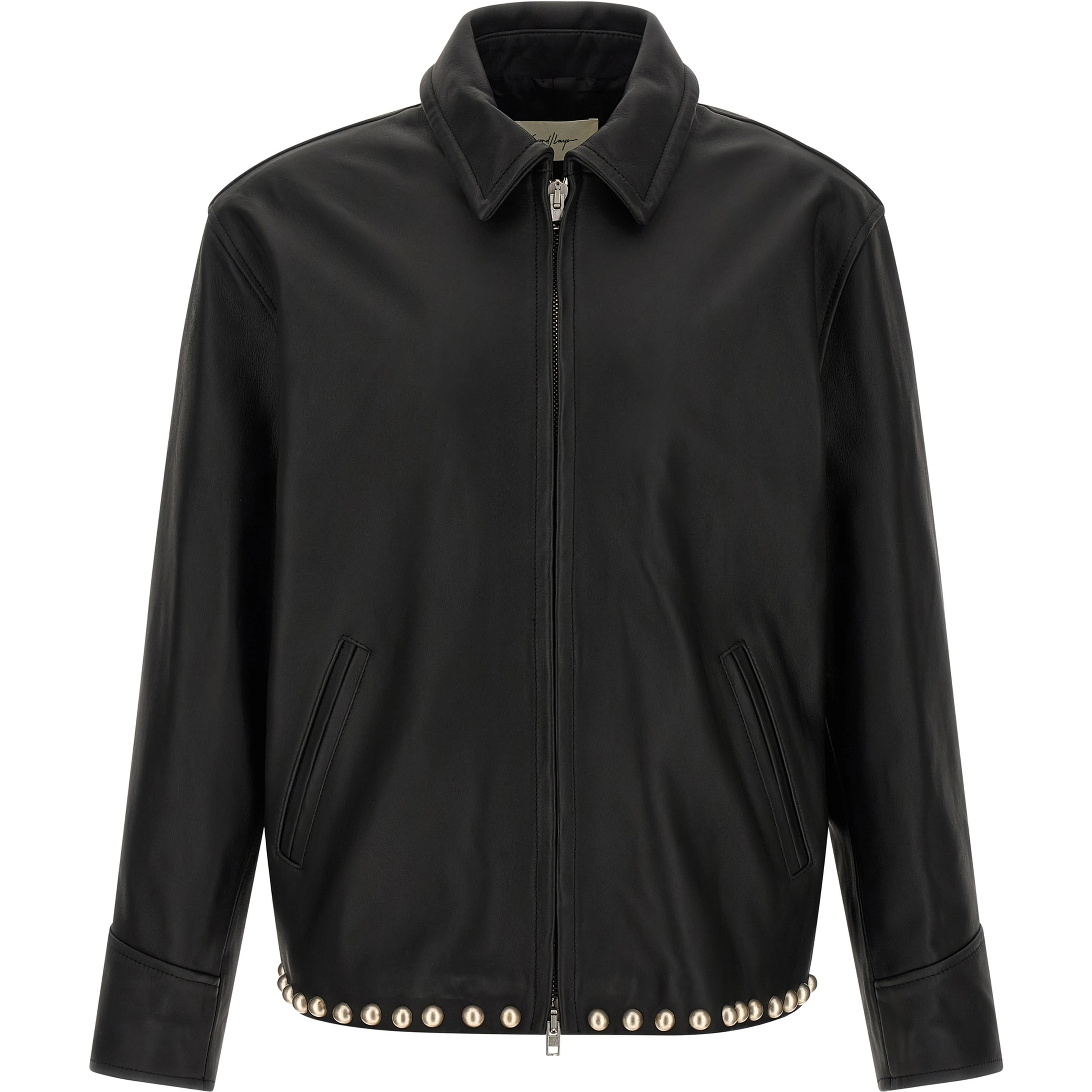 Black Calfskin Leather Jacket