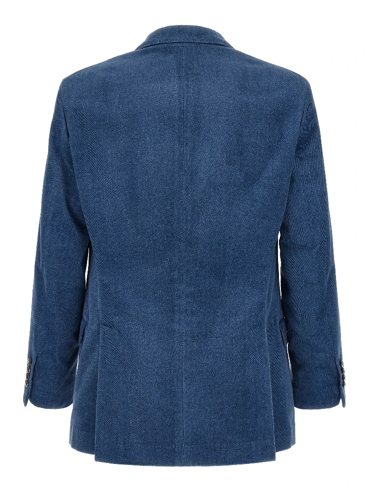 Blue Cotton Blazer alternative